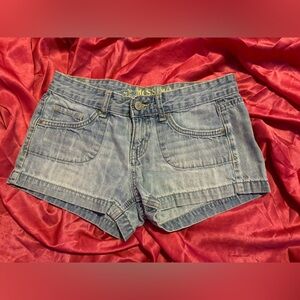 Mossimo Supply Co. Women's Blue Denim Shorts